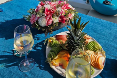 Catering on large yachts
