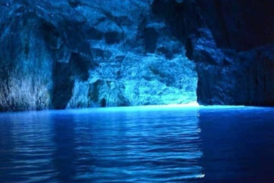 The Blue Cave near Kaş