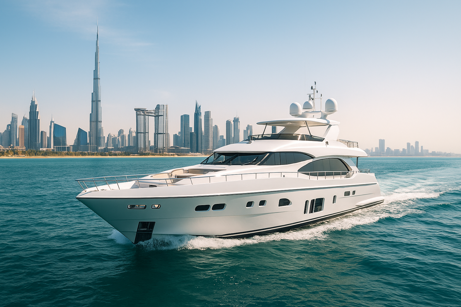 Аренда яхт в Арабских Эмиратах и Турции